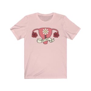 Grow A Pair Rose Feminist Uterus Shirt - feminist shirt grow a pair shirt women's rights