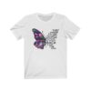 They Whispered To Her you Cannot Withstand The Storm She Whispered Back I Am The Storm Colorful Butterfly Gift Tshirt