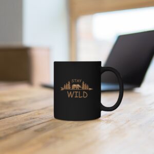 Stay Wild Black MUG - WILD Life MUG