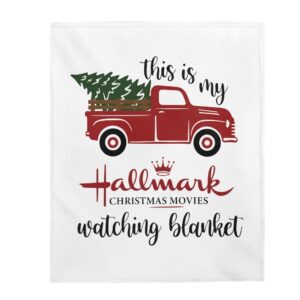 Hallmark Christmas Watching Blanket