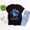 Dinosaur 4th Of July T Rex Shirt Tshirt-01