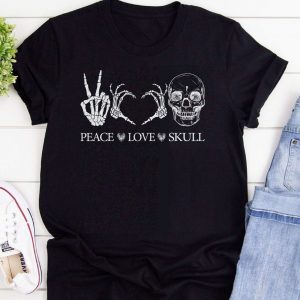 Peace Love Skull Shirt