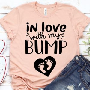 In Love With My Bump T-shirt Maternity Gift Shirt