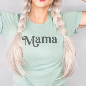 Mama Retro Graphic Soft Tee shirt Cute Gift For Mom T-Shirt