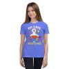 100 days of school no probllama blue shirt