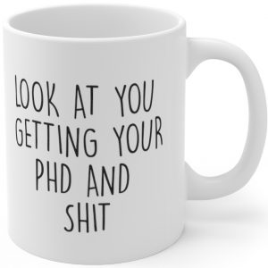 phd graduation gift mug