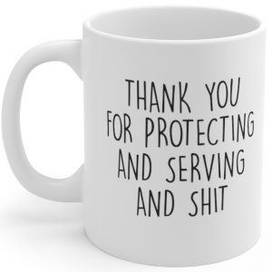 funny law enforcement mug