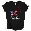 4th of july butterfly tshirt