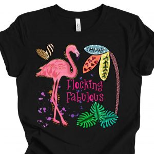 flocking fabulous flamingo shirt