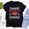 farmers market strawberries clothing