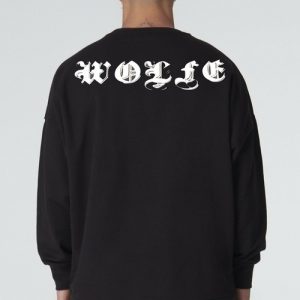Gothic Knight Black Sweatshirt