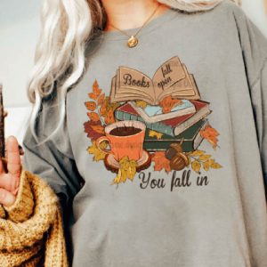 books fall open you fall tshirt