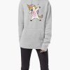 Dabbing Unicorn Hoodie Hip Hop Dap Pose WOMEN