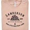 sanderson witch meseum candle shirt