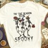 dancing skeleton spooky halloween tshirt