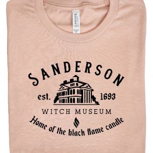 sanderson witch meseum candle shirt
