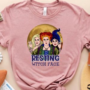 resting witch face hocus pocus shirt