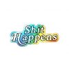 Shit Happens Holographic Die-cut Stickers
