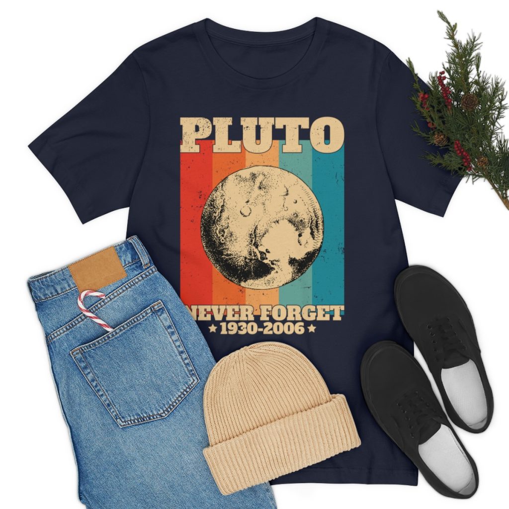 pluto never forget shirt 