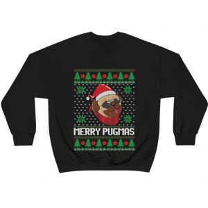 merry pugmas christmas ugly sweater