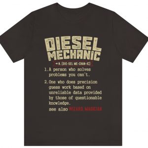 diesel mechanic meaning definition t shirt