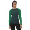 Green Mermaid Women's Rash Guard