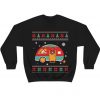 camping ugly christmas sweater