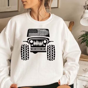 american offroad 4wd usa flag sweatshirt