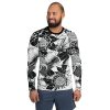 koi fish men rash guard