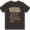 diesel mechanic meaning definition t shirt