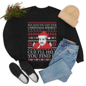 stanley hudson ugly christmas sweater