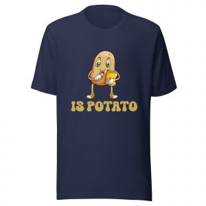 stephen colbert potato shirt