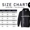 size chart hoodie 18500