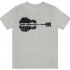 nature guitar t shirt musician