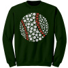 Polka Dots Baseball Sweatshirt Sweater