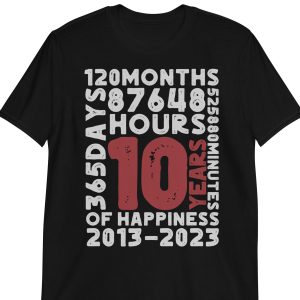 10th wedding anniversary 2023 Shirt