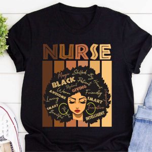 Black History Black Women Nurse Shirt, African American Female RN Sweatshirt