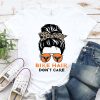 bike lovers messy bun shirt