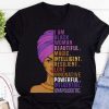 i am black woman beautiful magic shirt