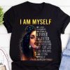 i am myself women shirt