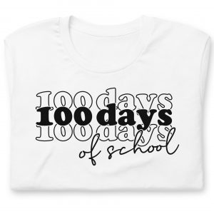 100 days of school t shirt