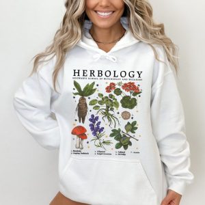 herbology plants hoodie