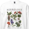 herbology plants sweatshirt