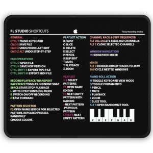 shortcuts fl studio mouse pad
