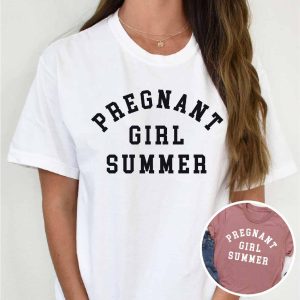 pregnant girl summer shirt