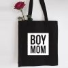 boy mom tote bag