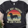 dachshund ive got friends shirt