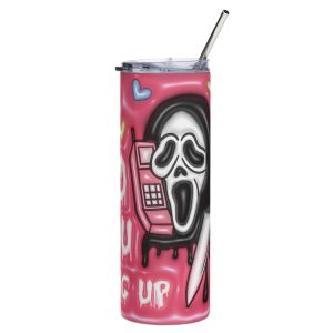 scream no you hang up tumbler