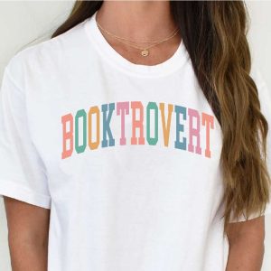booktrovert book reading library shirt