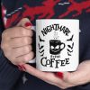 nightmare before coffee mug